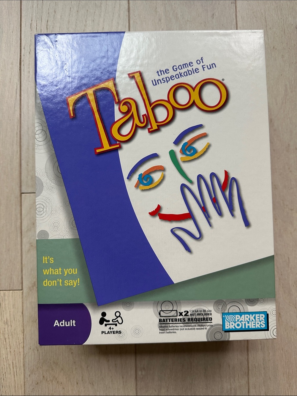 Taboo Party Game by Parker Brothers - Like New